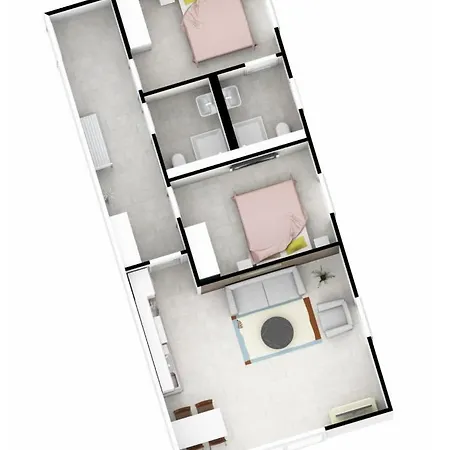 Appartement Haus Strandlaeufer 2 6 Strandperle Büsum